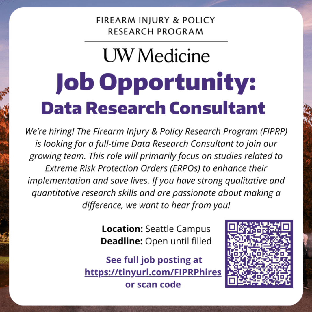 A poster advertising the job opportunity of data research consultant.
